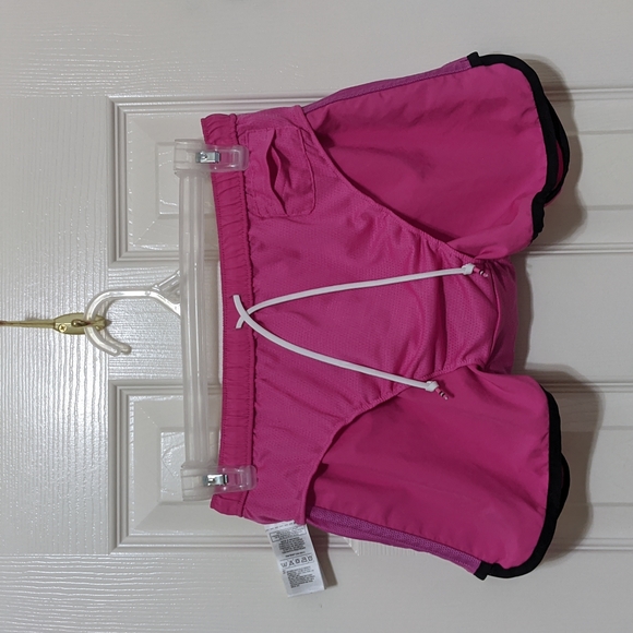 Adidas Aktiv Against Cancer Shorts Pink Womens Breast Cancer Awareness Climalite - Picture 10 of 11